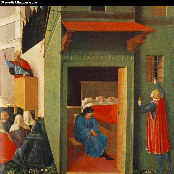 Fra Angelico Giving Dowry to Three Poor Girls